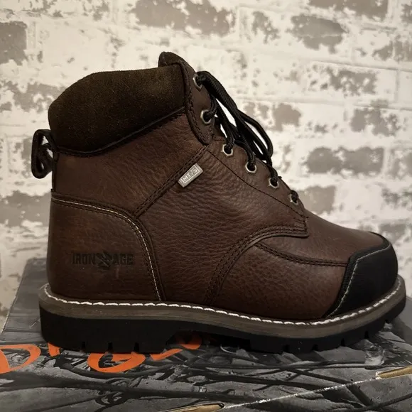 Iron Age I0163 Dozer Boot Sz Men's 7.5 Wide New in Box