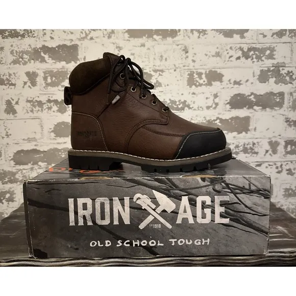 Iron Age I0163 Dozer Boot Sz Men's 7.5 Wide New in Box