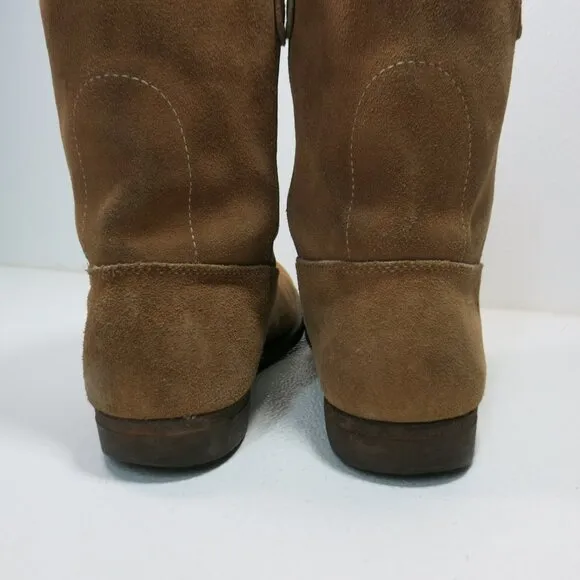 Iron Age Suede Leather Composite Toe Safety Footwear Boots Men's Shoes 10 M