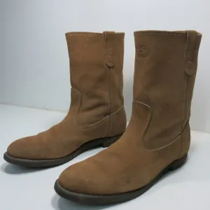 Iron Age Suede Leather Composite Toe Safety Footwear Boots Men's Shoes 10 M