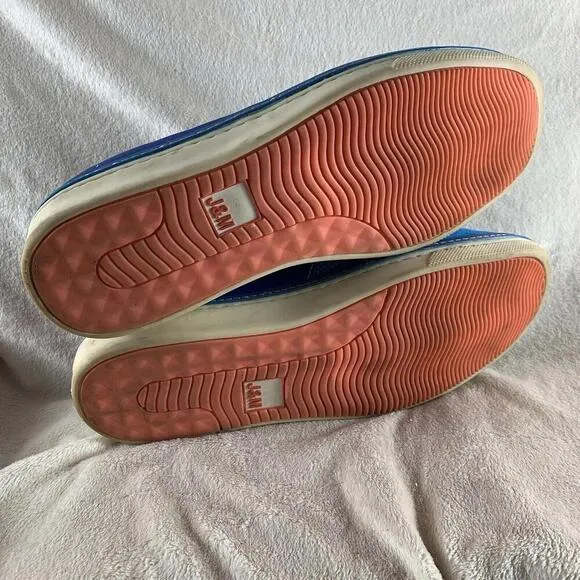 J M Mens Size 10.5M Athletic Shoes 59-3129 Sneakers Blue Johnston &amp; Murphy