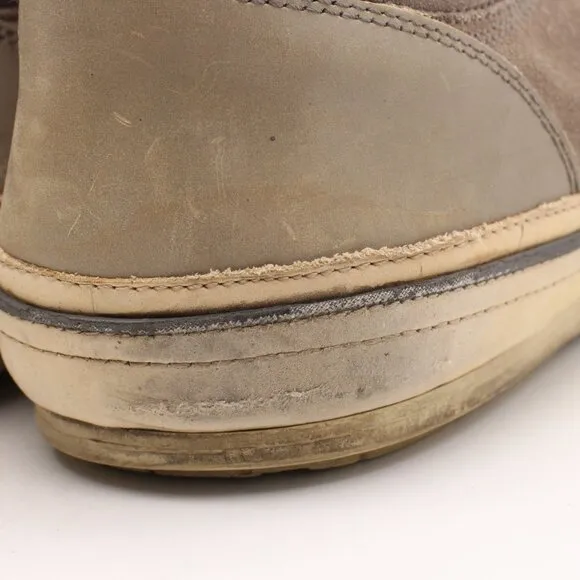 John Varvatos USA Men's Size 12 M  Star Low Top Leather Cap Toe Shoes Sneakers