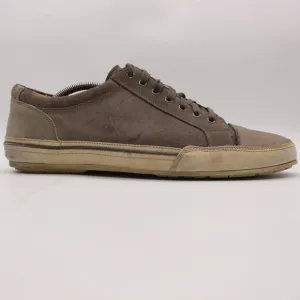 John Varvatos USA Men's Size 12 M  Star Low Top Leather Cap Toe Shoes Sneakers