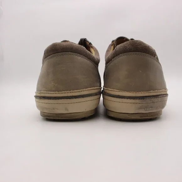 John Varvatos USA Men's Size 12 M  Star Low Top Leather Cap Toe Shoes Sneakers