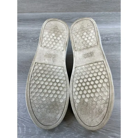 Johnston &amp; Murphy Banks Lace-To-Toe 25-6610 Men's 11M Brown Leather Sneaker Shoe