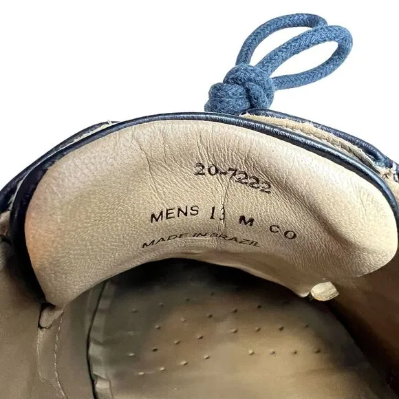 Johnston &amp; Murphy Mens Oxford Dress Shoes Black Sheepskin Leather Lace Up Sz 13M