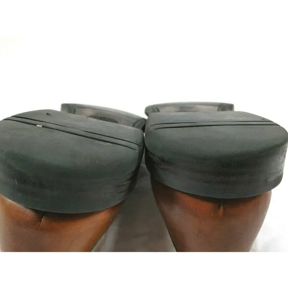 Johnston &amp; Murphy Tabor Tan Calfskin Size 11.5
