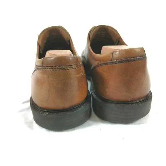 Johnston &amp; Murphy Tabor Tan Calfskin Size 11.5