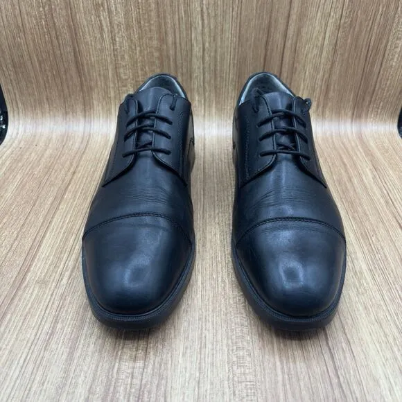 JOHNSTON MURPHY XC4 MADDOX CAP TOE MEN'S SHOES 11.5 M BLACK  SHOES