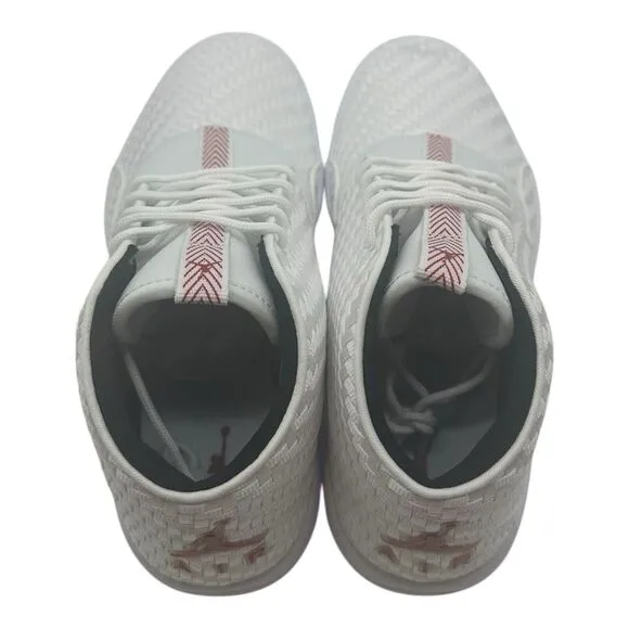 Jordan Eclipse Chukka Shoes Men's Sz 11 White Gym Red Black Sneakers 881453-101