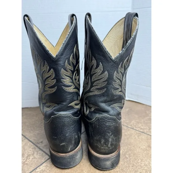 Justin Paluxy Men's 11&quot; Leather Soft Non Safety Toe Western Boots Size 12 B