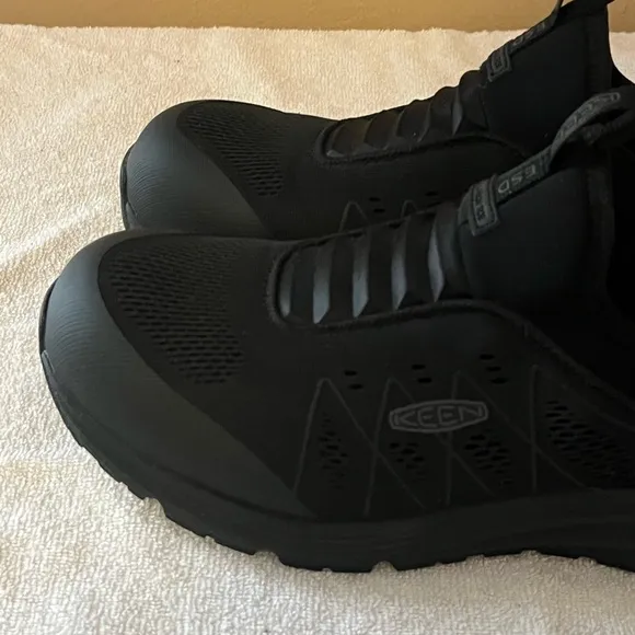 Keen Black Steel Toe Safety Shoes Sz 12D