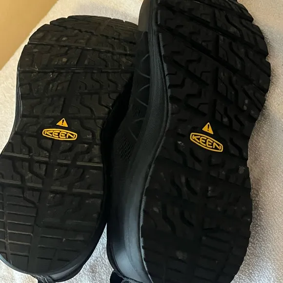 Keen Black Steel Toe Safety Shoes Sz 12D
