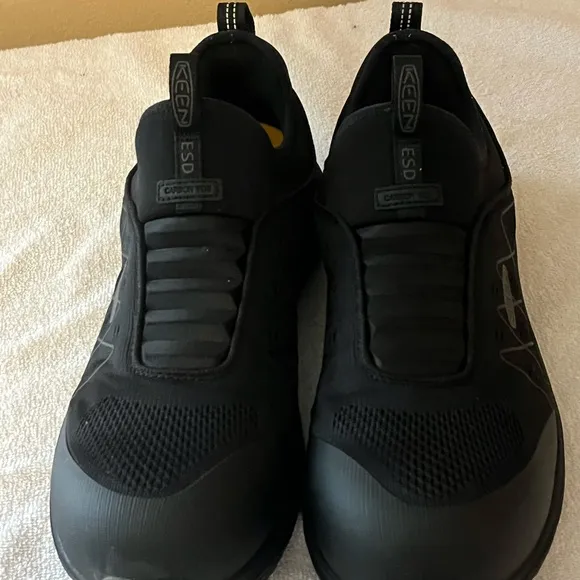 Keen Black Steel Toe Safety Shoes Sz 12D