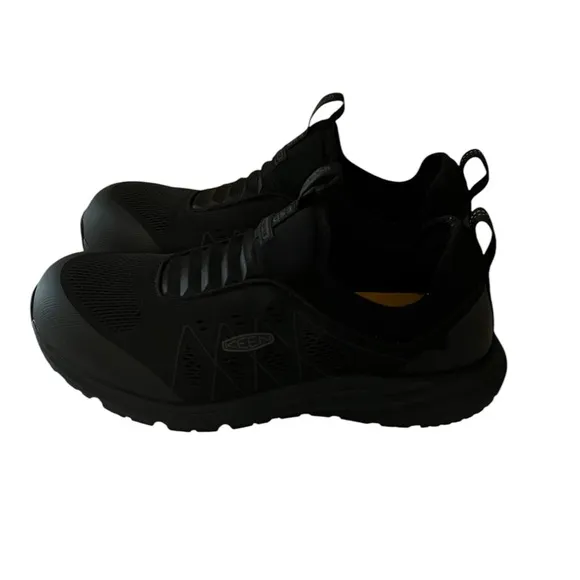 Keen Black Steel Toe Safety Shoes Sz 12D