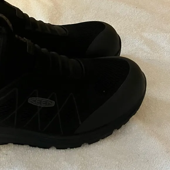 Keen Black Steel Toe Safety Shoes Sz 12D