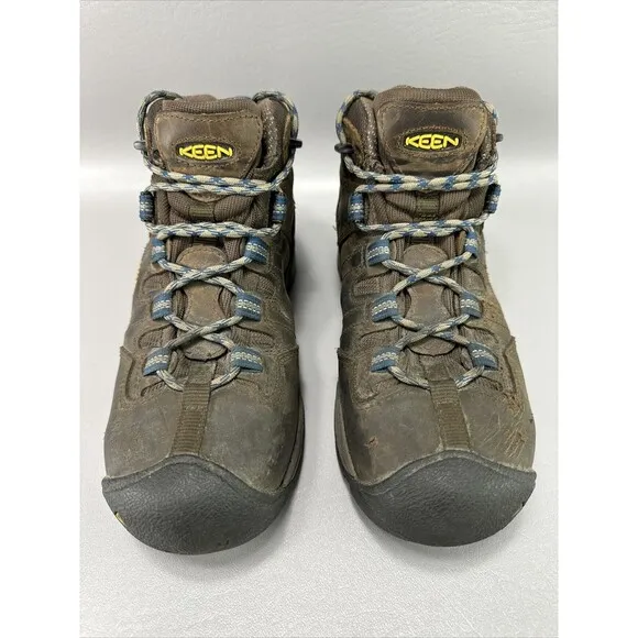 Keen Boots Mens 8D Detroit XT‎ Mid Waterproof Steel Toe Safety American Workwear