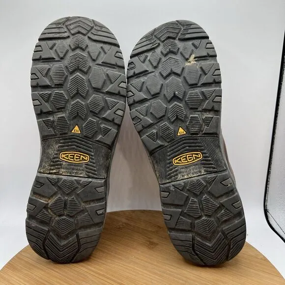 Keen Chicago Oxford Men's Size 11.5 D Work Boots Carbon Fiber Safety Toe Leather