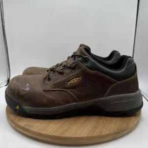 Keen Chicago Oxford Men's Size 11.5 D Work Boots Carbon Fiber Safety Toe Leather