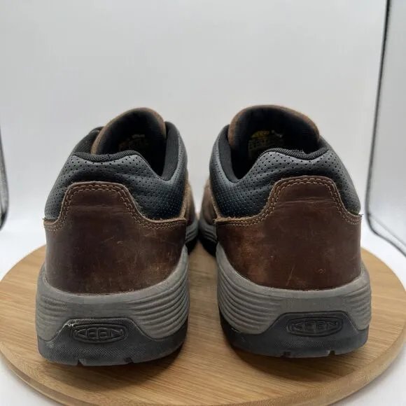 Keen Chicago Oxford Men's Size 11.5 D Work Boots Carbon Fiber Safety Toe Leather
