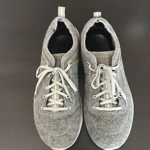 Keen Highland II Arway Steel Gray Fabric  Lace Up Sneaker  Shoes Men’s US 10.5