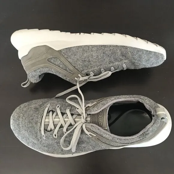 Keen Highland II Arway Steel Gray Fabric  Lace Up Sneaker  Shoes Men’s US 10.5