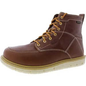 Keen Mens Brown Slip Resistant Work &amp; Safety Boots New