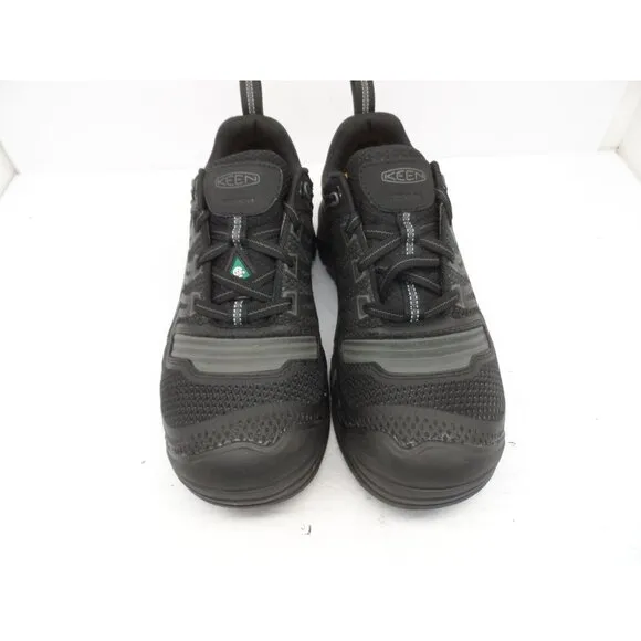 KEEN Men's CSA Kansas City Carbon-Fiber Toe Work Shoe 1025725 Black Size 9D