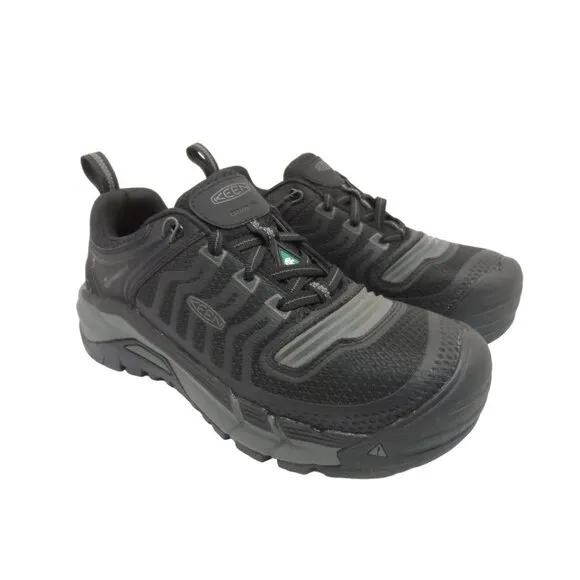 KEEN Men's CSA Kansas City Carbon-Fiber Toe Work Shoe 1025725 Black Size 9D