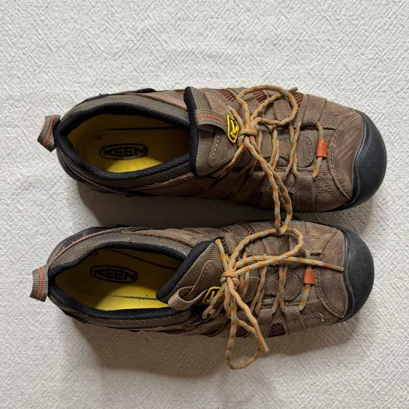 KEEN Men’s Flint Steel Toe Low Cut Safety Work Shoes 10 Utility