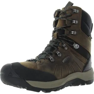 Keen Mens Revel IV Hight Polar Brown Fleece Lined Work &amp; Safety Boots NWOB