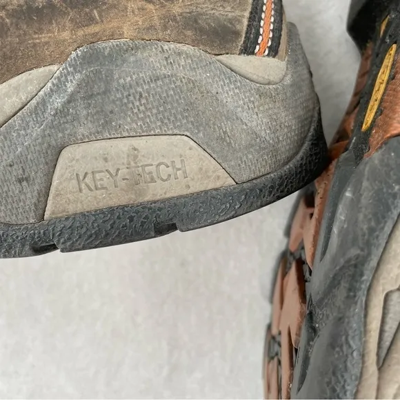 KEEN Mens Utility Detroit XT Mid top Waterproof Work boot Black/olive/brown 10.5