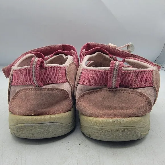 Keen Newport H2 Girls 6 Rapture Rose Powder Pink Closed Toe Sandals Washable