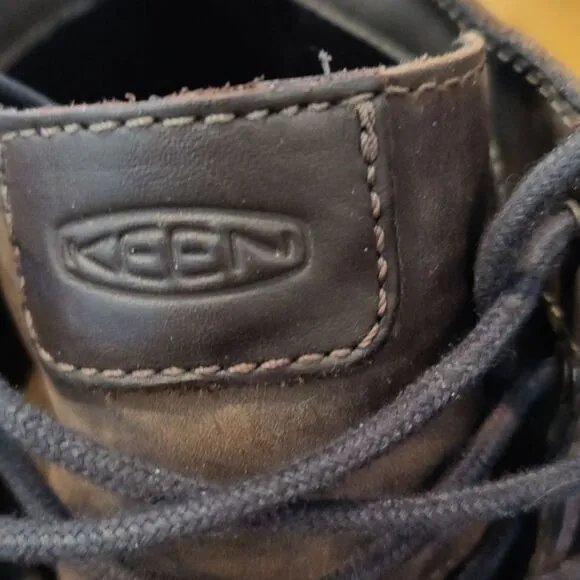 Keen San Jose aluminum toe 6&quot; waterproof 14EE work boots brown