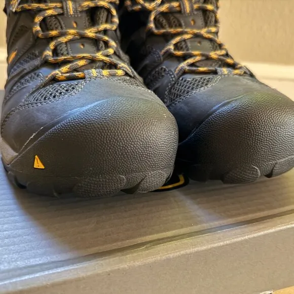 Keen Steel Toe Work Boots Lansing Mid WP Men 9.5D