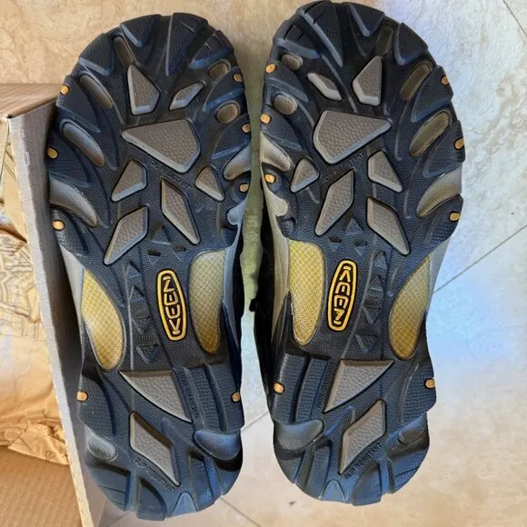 Keen Steel Toe Work Boots Lansing Mid WP Men 9.5D