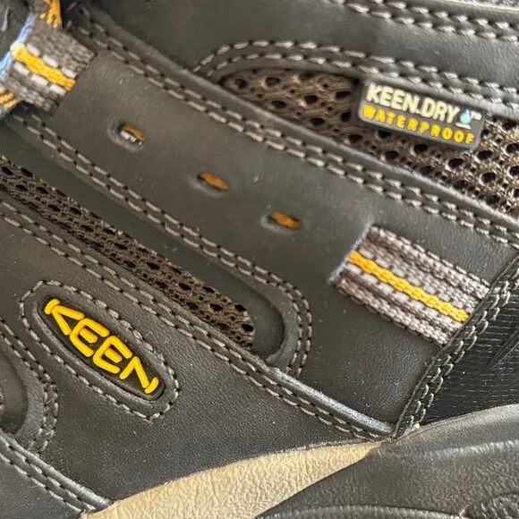 Keen Steel Toe Work Boots Lansing Mid WP Men 9.5D