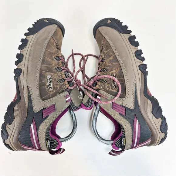 KEEN Targhee III Waterproof Shoes Women's 8.5 Hiking All Terrain Leather Outdoor