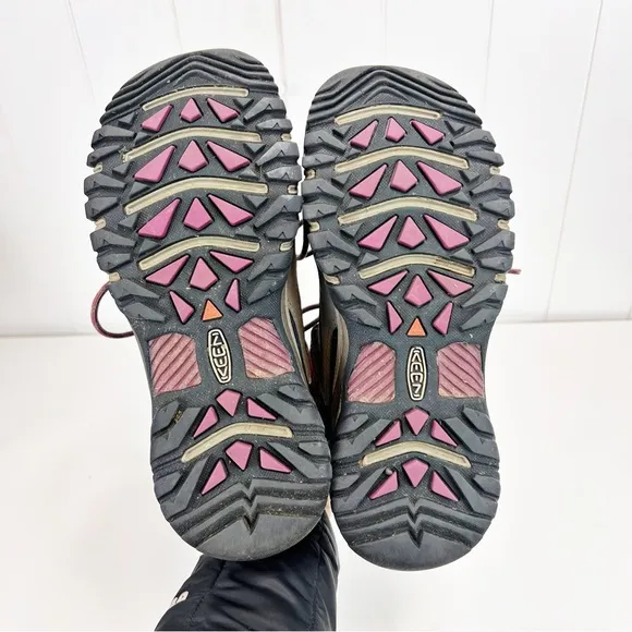 KEEN Targhee III Waterproof Shoes Women's 8.5 Hiking All Terrain Leather Outdoor