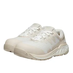 KEEN® Utility Dillon shoes in the color Silver/Birch Women's Size 8W