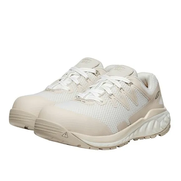 KEEN® Utility Dillon shoes in the color Silver/Birch Women's Size 8W
