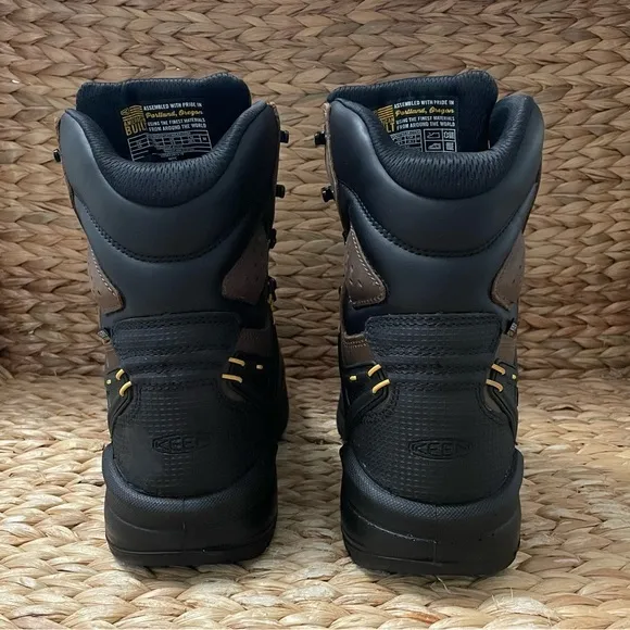 Keen‎ Utility Dover 8&quot; Waterproof Carbon-Fiber Composite safety Toe Work Boots