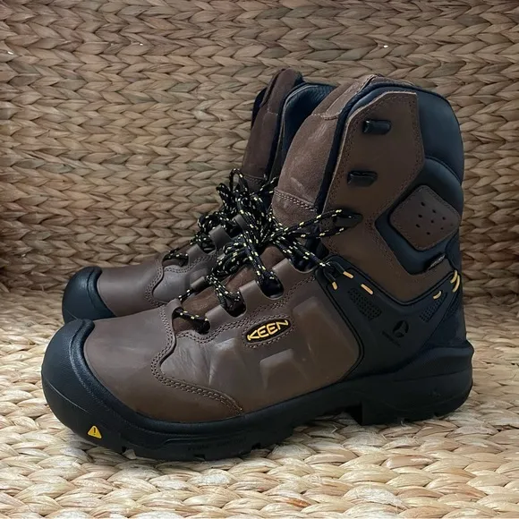 Keen‎ Utility Dover 8&quot; Waterproof Carbon-Fiber Composite safety Toe Work Boots