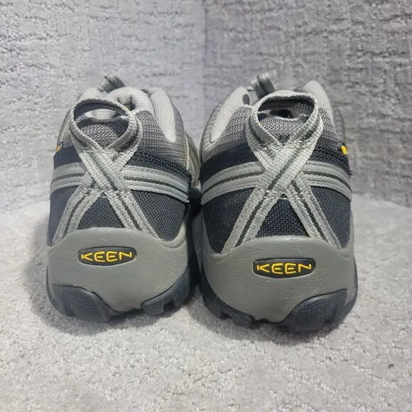 Keen Utility Flint Men's 11.5 M Gray Leather Steel Toe Electrical Hazard Shoes