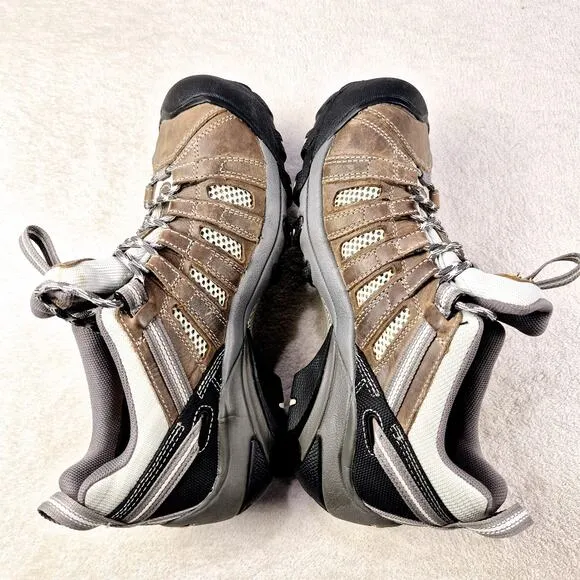 Keen Utility Flint Steel Toe Trail Hiking Walking Work Shoes Sneakers Womens 9M