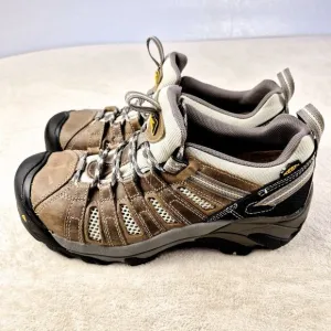 Keen Utility Flint Steel Toe Trail Hiking Walking Work Shoes Sneakers Womens 9M