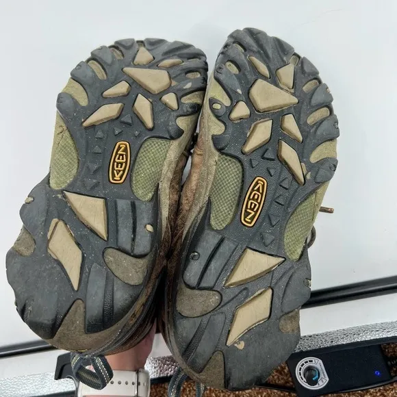 Keen Utility leather Mens Mid Brown Steel Toe Safety Boots Size 12 F2413-11