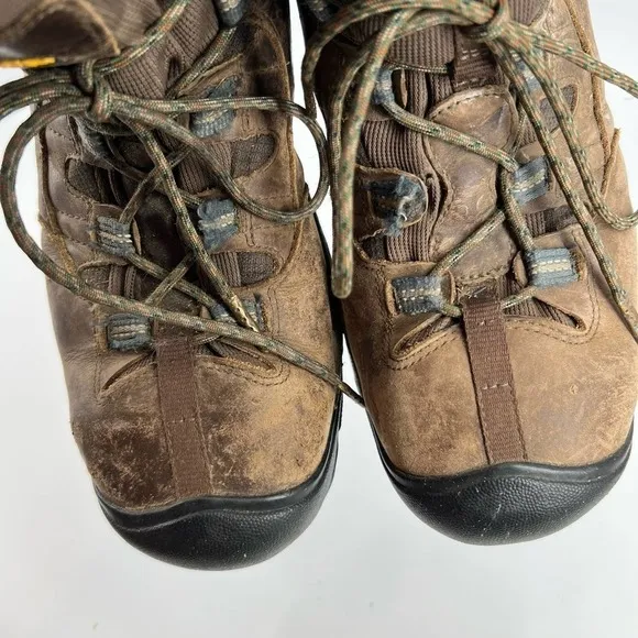 Keen Utility leather Mens Mid Brown Steel Toe Safety Boots Size 12 F2413-11