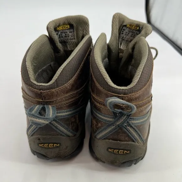 Keen Utility leather Mens Mid Brown Steel Toe Safety Boots Size 12 F2413-11