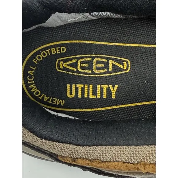 KEEN Utility Steel Toe Work Shoe Men’s 9.5 oil and slip resistant